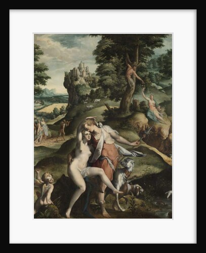 Venus and Adonis, c.1585-90 by Bartholomaeus Spranger