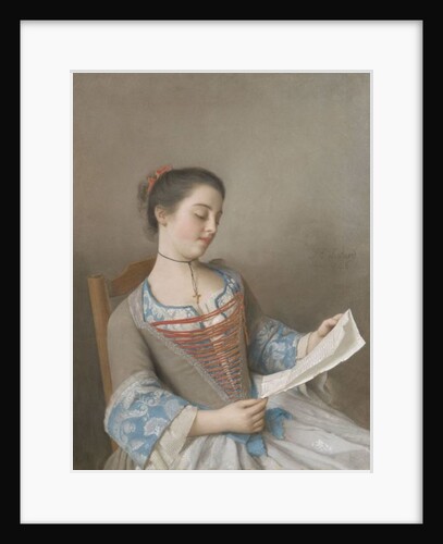 La liseuse Marianne Lavergne by Jean-Etienne Liotard