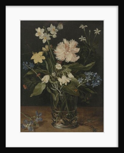 Still Life with Flowers in a Glass, 1630 by Jan the Elder Brueghel