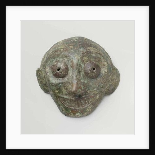 Chinese bronze mask, c.1100-800 BC by Anonymous Anonymous