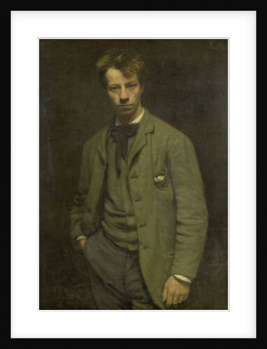Portrait of Albert Verwey, 1885 by Jan Pieter Veth