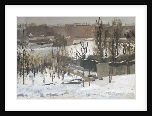 View of the Oosterpark in Amsterdam in the Snow, 1892 by Georg-Hendrik Breitner