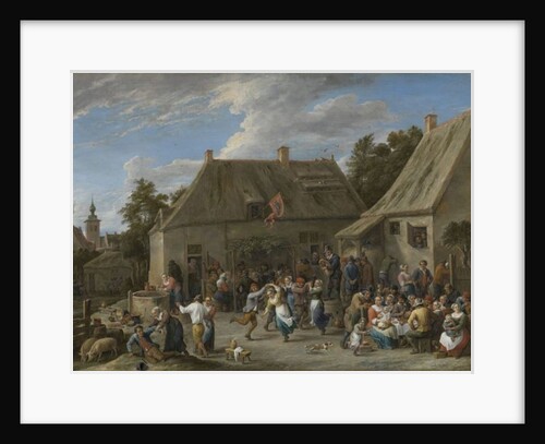 Peasant Kermis, c.1665 by David the Younger Teniers