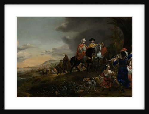 The Dutch Ambassador on his Way to Isfahan, 1653-59 by Jan Baptist Weenix