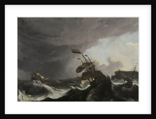 The Battle of Terheide, c.1695 by Ludolf I Backhuysen