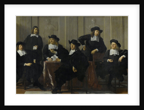 The Regents of the Spinhuis and Nieuwe Werkhuis, Amsterdam, 1669 by Karel Dujardin