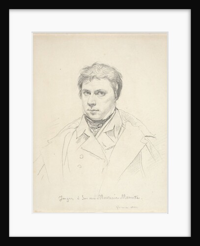 Self-Portrait, 1822 by Jean Auguste Dominique Ingres