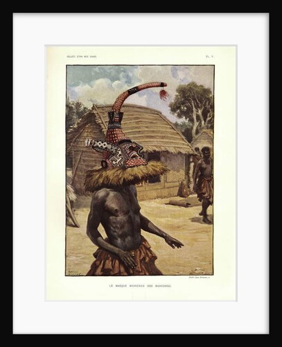 Le Masque mokenge des Bangongo by Norman Hardy