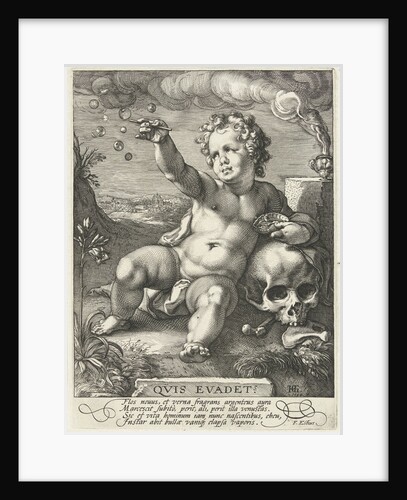 Homo Bulla, 1594 by Hendrik Goltzius