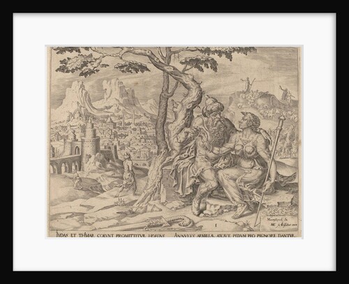 Judah giving Tamar the pledge, c.1566 by Maarten van Heemskerck