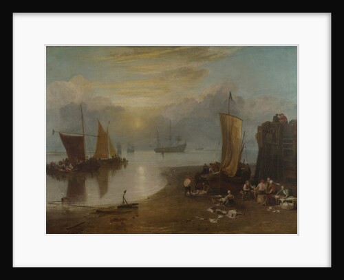 Sun Rising Through Vapour, c.1807 by Joseph Mallord William Turner