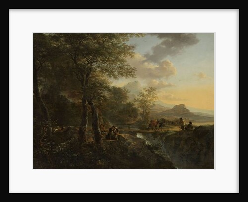 Italian Landscape with a Draughtsman, c.1650-52 by Jan Both