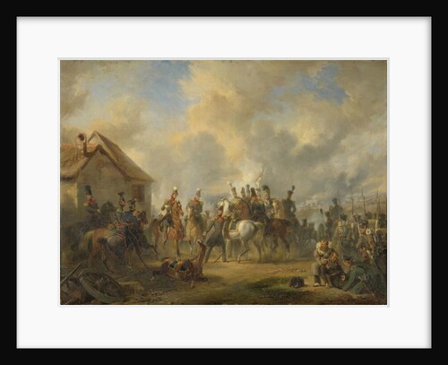 The Battle of Bautersem during the Ten Days Campaign, 1833 by Nicholas Pieneman