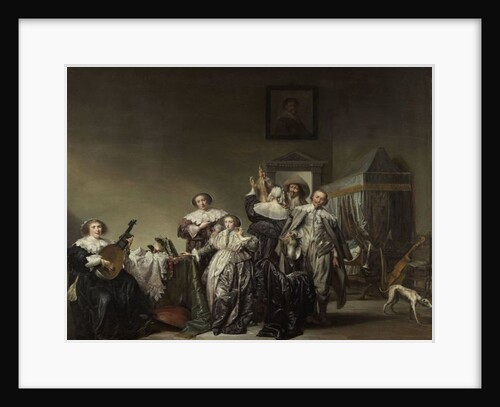 Gallant Company, 1633 by Pieter Codde