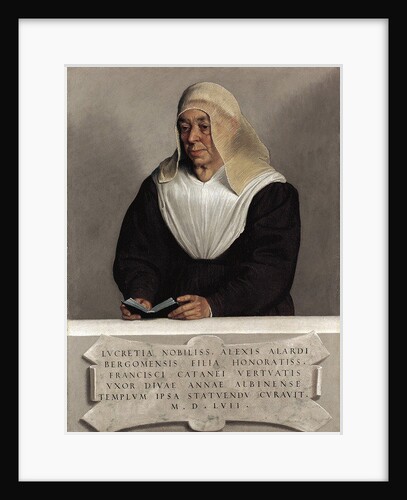 The Abbess Lucrezia Vertova Agliardi by Giovanni Battista Moroni