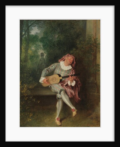 Mezzetin, c.1718-20 by Jean Antoine Watteau