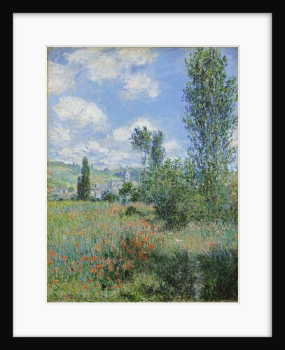 View of Vetheuil, 1880 by Claude Monet