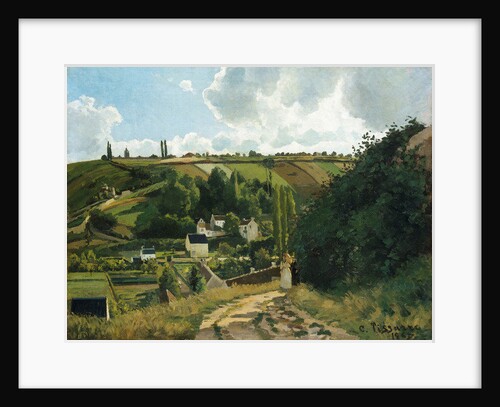 Jalais Hill at Pontoise by Camille Pissarro