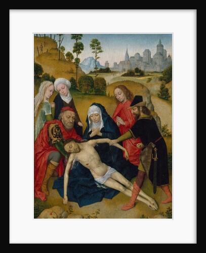 The Lamentation, 1470s by Simon Marmion