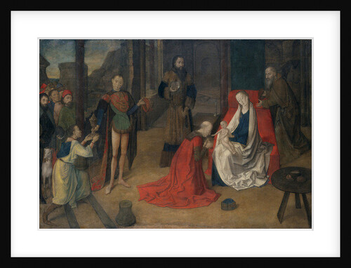 Adoration of Magi, 1465 by Joos van Wassenove