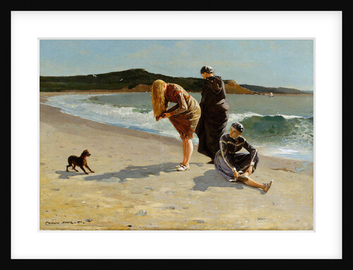 Eagle Head, Manchester, Massachusetts, 1870 66x96.5 cm by Winslow Homer