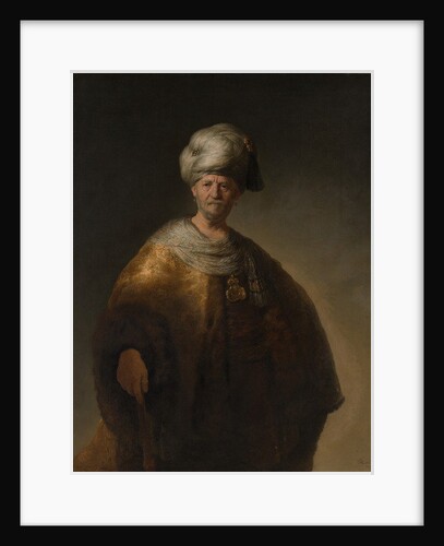 Portrait of an Oriental Man, The Noble Slav, 1632 by Rembrandt Harmensz. van Rijn