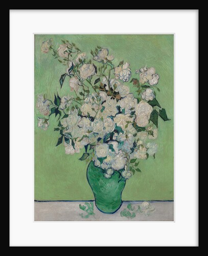 A Vase of Roses, 1890 by Vincent van Gogh