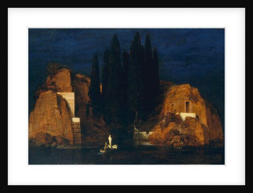 Isle of the Dead, second version, 1880 by Arnold Bocklin