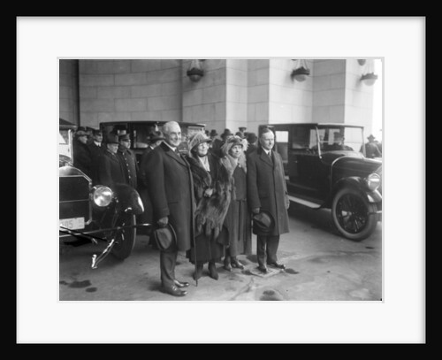 Warren G. Harding, Florence Harding, Grace Coolidge, and Calvin Coolidge, Washington, D.C. by Harris & Ewing