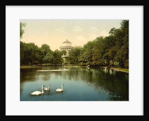 The Saxe Garden, Warsaw, Russia, c.1890-c.1900 by Anonymous