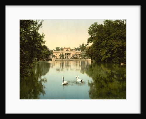 Castle at Lazionki or Lazienki, Warsaw, Russia, c.1890-c.1900 by Anonymous