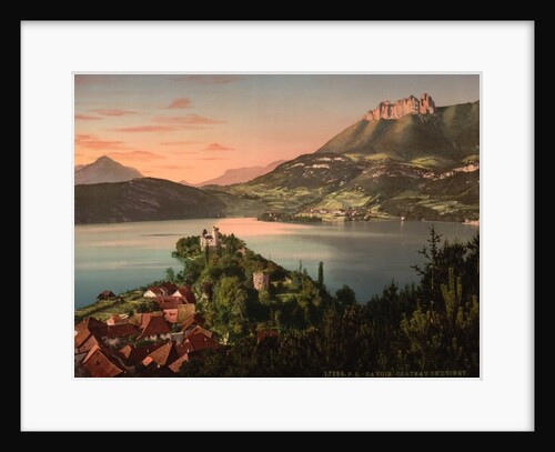 Chateau de Duingt, Annecy in France, c.1890-c.1900 by Anonymous