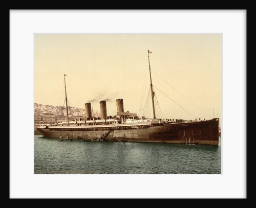 Steamship 'Normannia', Algeria, c.1899 by Anonymous