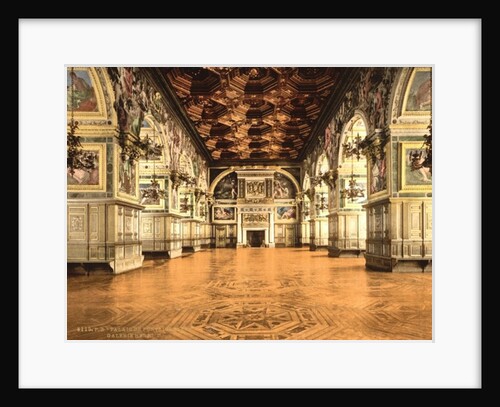 Gallery of Henry II, Fontainebleau Palace, France, c.1890-c.1900 by Anonymous