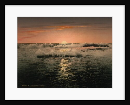 Sunrise, Ventimiglia, Rivier, c.1890-1900 by Anonymous