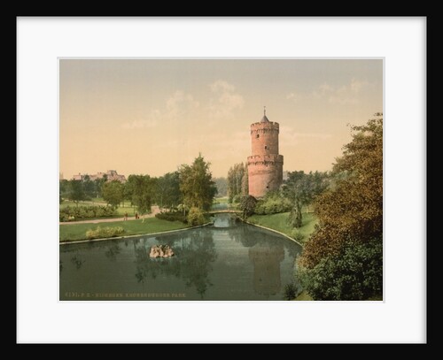 The Kronenbourg Park, Nymegen, Holland, c.1890-c.1900 by Anonymous