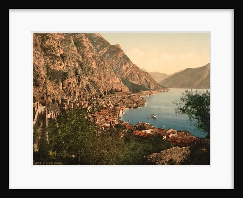 General view, Limone, Lake Garda, Italy, c.1890-c.1900 by Anonymous