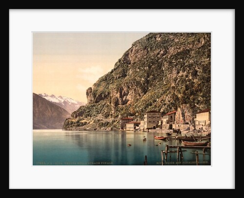 The Ponale Road, Riva, Lake Garda, Italy, c.1890-c.1900 by Anonymous