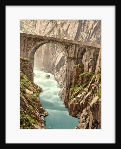 Devil's Bridge, Andermatt, Switzerland by Anonymous