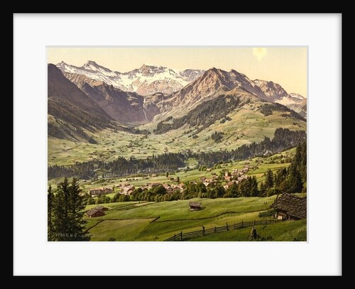 Adelboden, general view, Bernese Oberland, Switzerland, c.1890-c.1900 by Anonymous