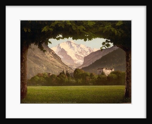 Jungfrau, from Hoheweg, Bernese Oberland, Switzerland, c.1890-c.1900 by Anonymous