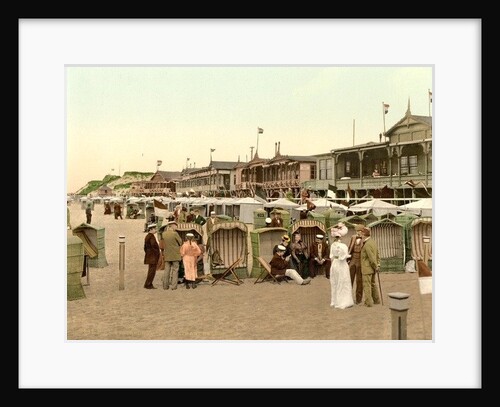 The chalets, III., Westerland, Sylt, Schleswig-Holstein, Germany, c.1890-c.1900 by Anonymous