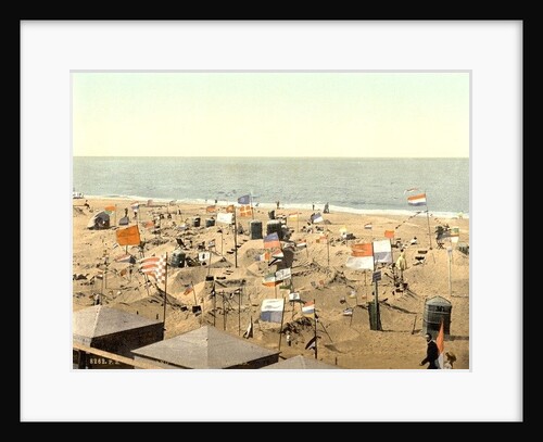 Building sand castles, Westerland, Sylt, Schleswig-Holstein, Germany, c.1890-c.1900 by Anonymous