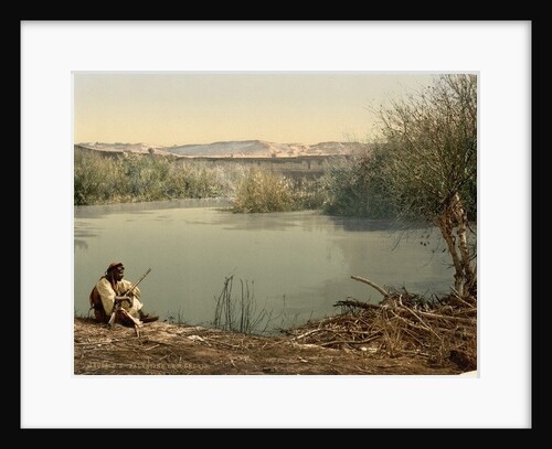 The River Jordan, Holy Land, c.1890-c.1900 by Anonymous