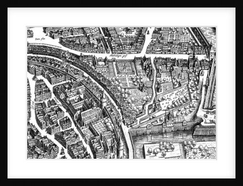 Frankfurt am Main, 1628 by Matthaus the Elder Merian