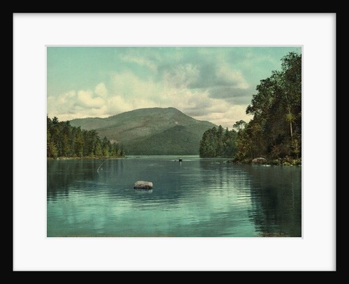 Blue Mountain from Eagle Lake, Adirondack Mountains, c.1902 by Unknown photographer