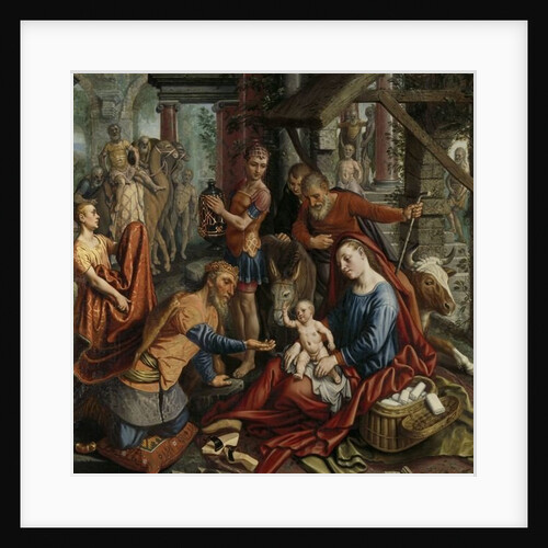 The Adoration of the Magi, central panel, c.1560 by Pieter Aertsen