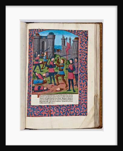 First Jewish-Roman War in Jerusalem, 70 AD by French School