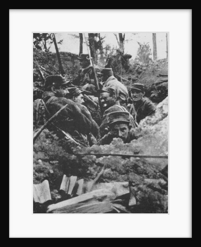 Portuguese Expeditionary force at the Battle of the Lys, 1918 by Anonymous