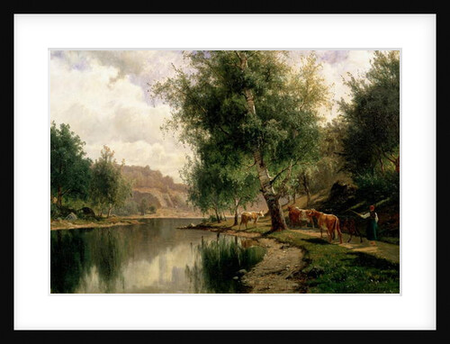 Summer Landscape, 1877 by Edward Bergh